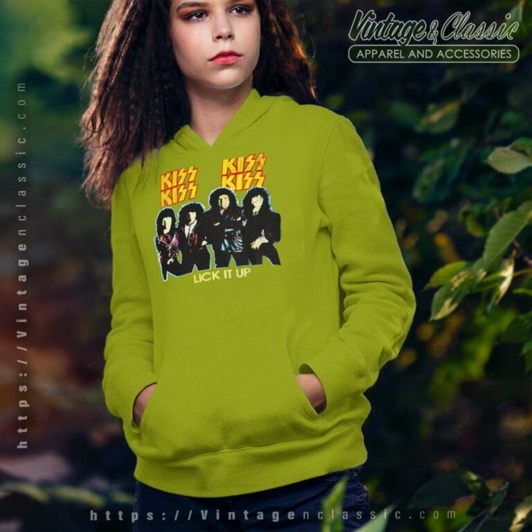 Kiss Shirt Lick It Up Uk Hoodie Kiss Shirt Lick It Up Uk Hoodie