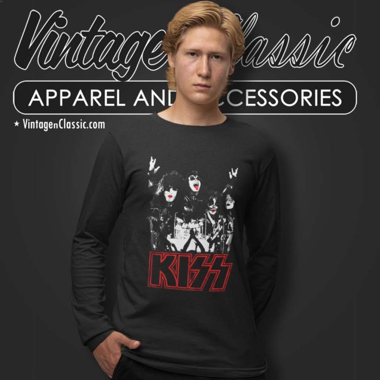 Kiss Shirt Live At Gold Coast Concert Long Sleeve Tee Kiss Shirt Live At Gold Coast Concert Long Sleeve Tee