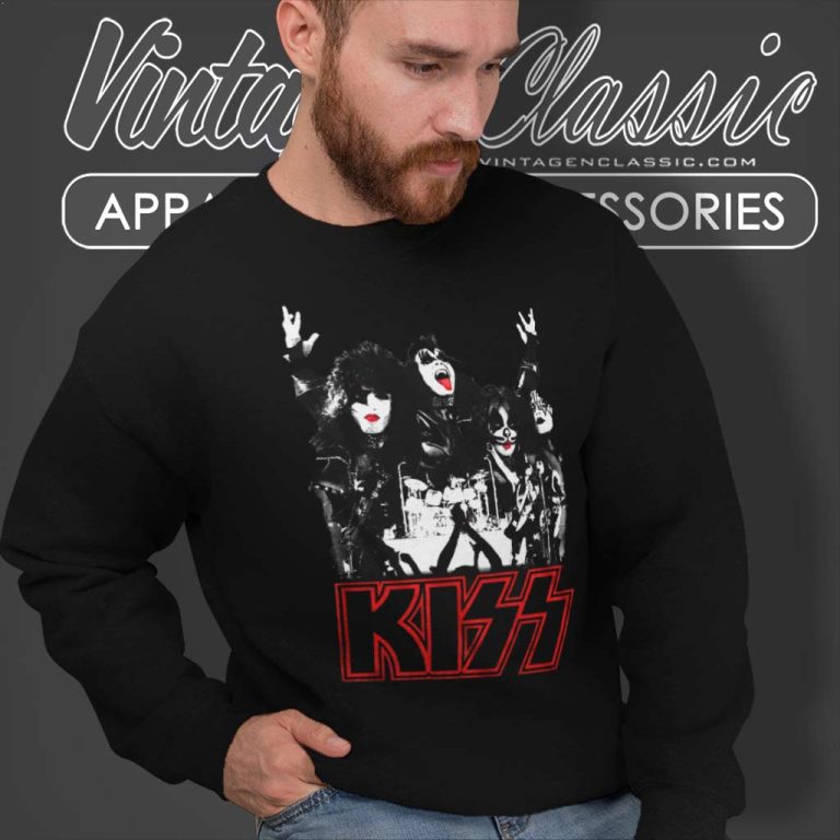 Kiss Shirt Live At Gold Coast Concert Sweatshirt Kiss Shirt Live At Gold Coast Concert Sweatshirt