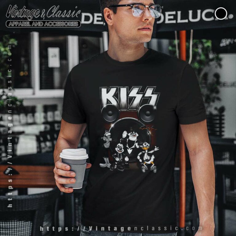 Kiss Shirt Mickey Mouse Donald Duck Goofy T Shirt Kiss Shirt Mickey Mouse Donald Duck Goofy T Shirt