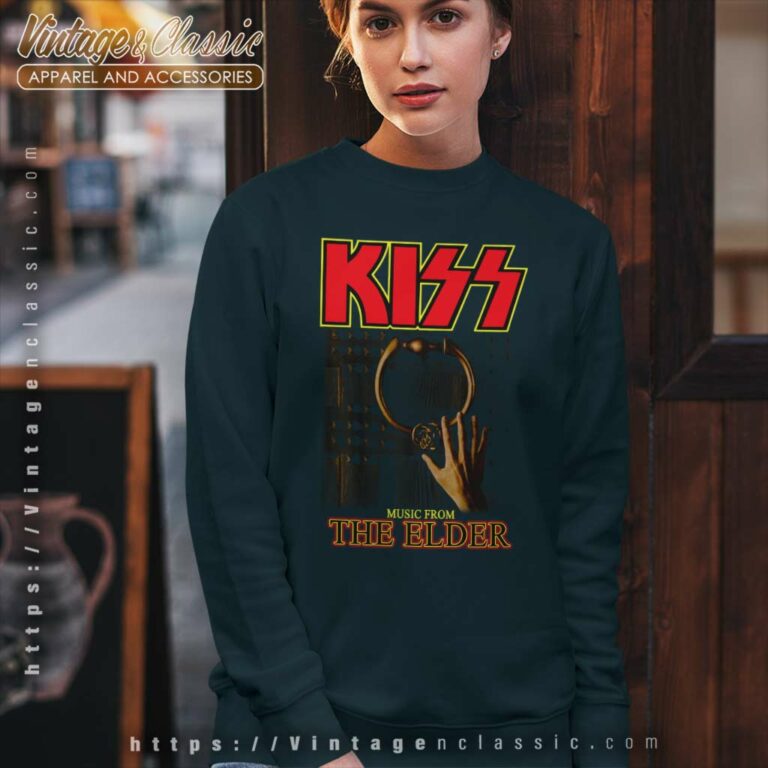Kiss Shirt Music From The Elder Sweatshirt Kiss Shirt Music From The Elder Sweatshirt