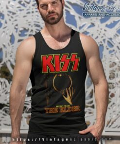 Kiss Shirt Music From The Elder Tank Top Racerback