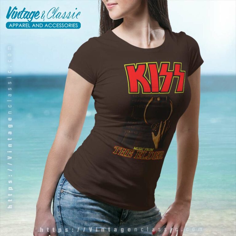 Kiss Shirt Music From The Elder Women TShirt Kiss Shirt Music From The Elder Women TShirt
