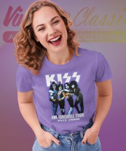 Kiss Shirt The Farewell 1973 2000 Women TShirt