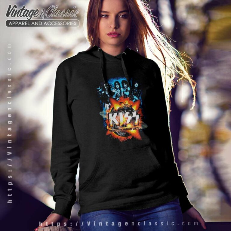 Kiss Shirt The Hottest Show On Earth Hoodie Kiss Shirt The Hottest Show On Earth Hoodie