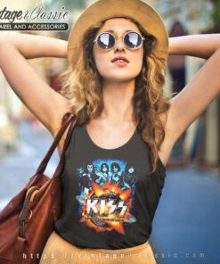 Kiss Shirt The Hottest Show On Earth Tank Top Racerback