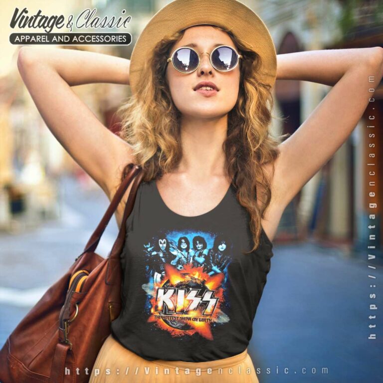 Kiss Shirt The Hottest Show On Earth Tank Top Racerback Kiss Shirt The Hottest Show On Earth Tank Top Racerback