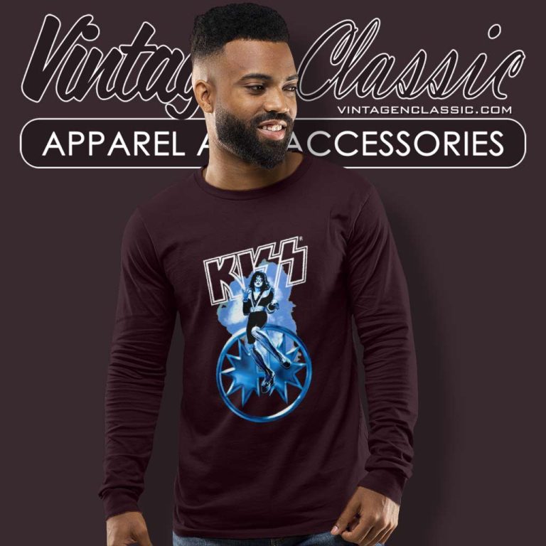 Kiss Spaceman Long Sleeve Tee Kiss Spaceman Long Sleeve Tee