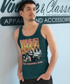 Kiss The Farewell Tour Tank Top Racerback