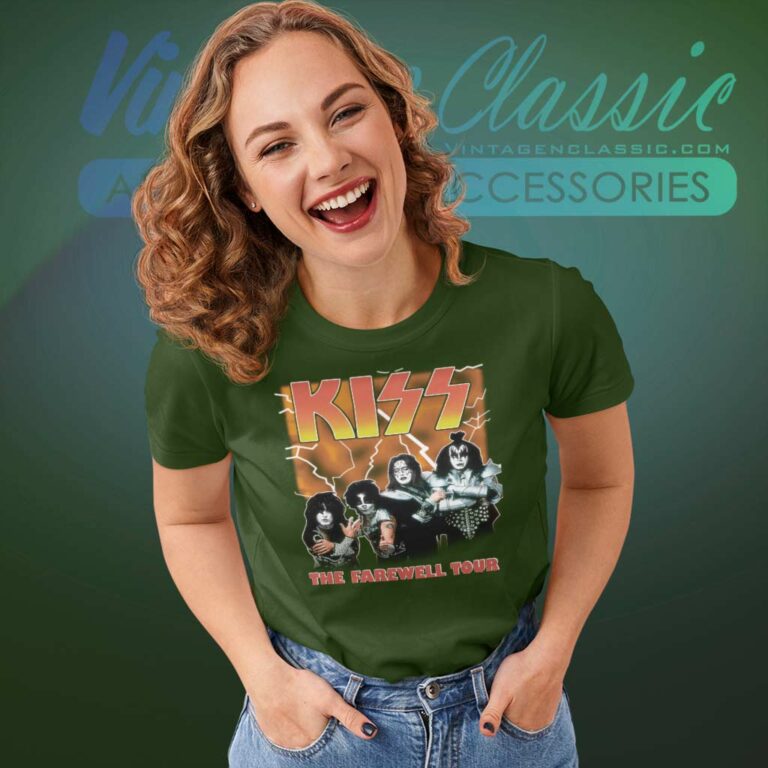 Kiss The Farewell Tour Women TShirt Kiss The Farewell Tour Women TShirt