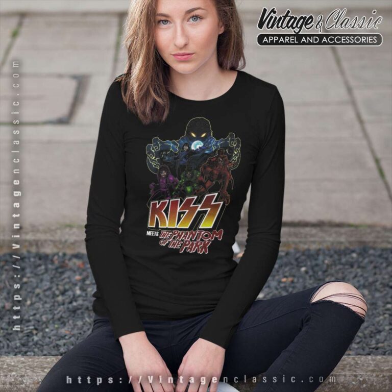 Kiss The Phantom Of The Park Long Sleeve Tee Kiss The Phantom Of The Park Long Sleeve Tee