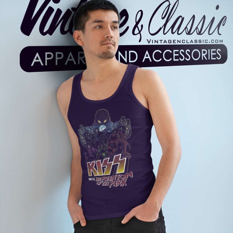 Kiss The Phantom Of The Park Tank Top Racerback Kiss The Phantom Of The Park Tank Top Racerback