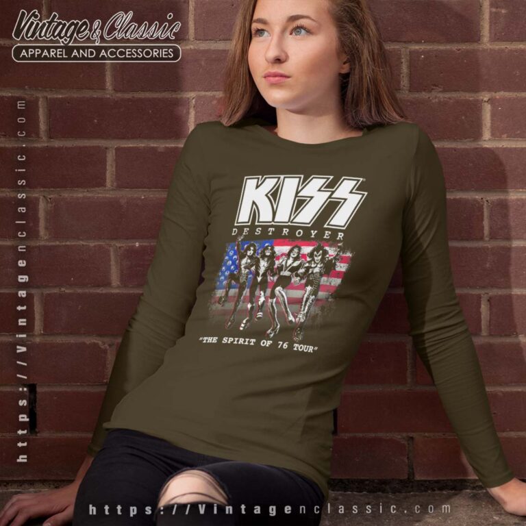 Kiss The Spirit of 76 Longsleeves Kiss The Spirit of 76 Longsleeves