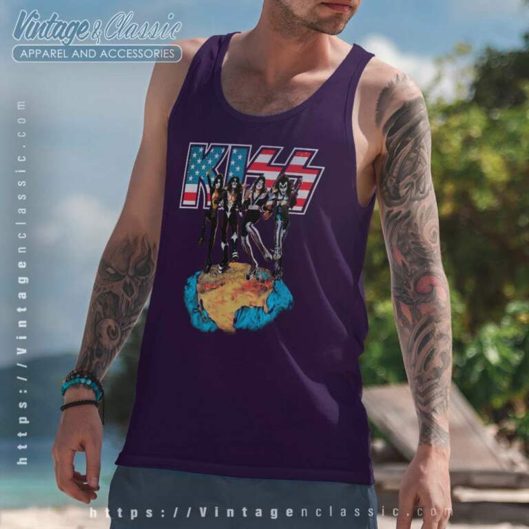 Kiss Toronto Rock Tour Tank Top Racerback Kiss Toronto Rock Tour Tank Top Racerback