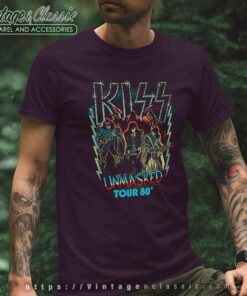 Kiss Unmasked Tour 80 T Shirt