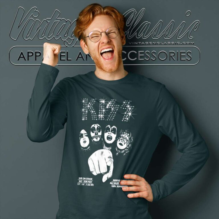 Kiss We Want You Long Sleeve Tee Kiss We Want You Long Sleeve Tee