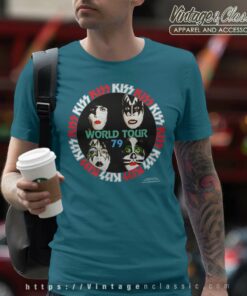 Kiss World Tour 1979 T Shirt