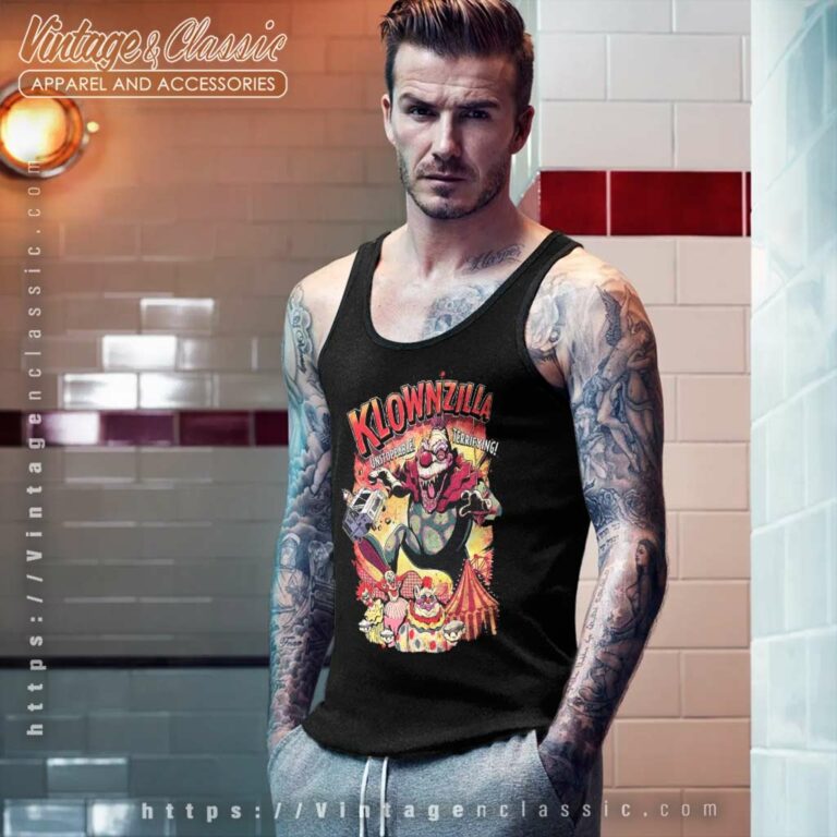 Klownzilla Halloween Horror Nights Tank Top Racerback Klownzilla Halloween Horror Nights Tank Top Racerback