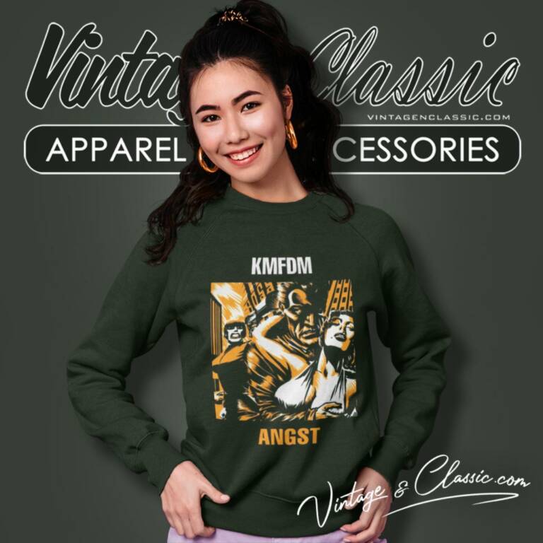 Kmfdm Angst Sweatshirt Kmfdm Angst Sweatshirt