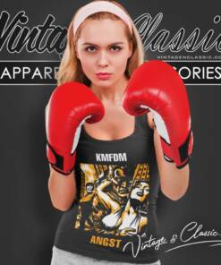 Kmfdm Angst Tank Top Racerback