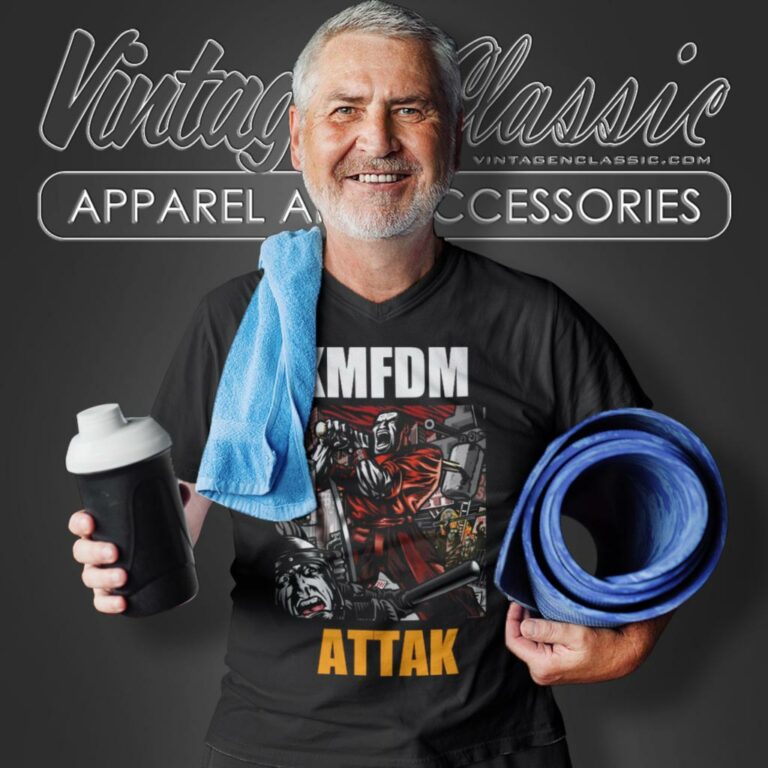 Kmfdm Attak V Neck TShirt Kmfdm Attak V Neck TShirt