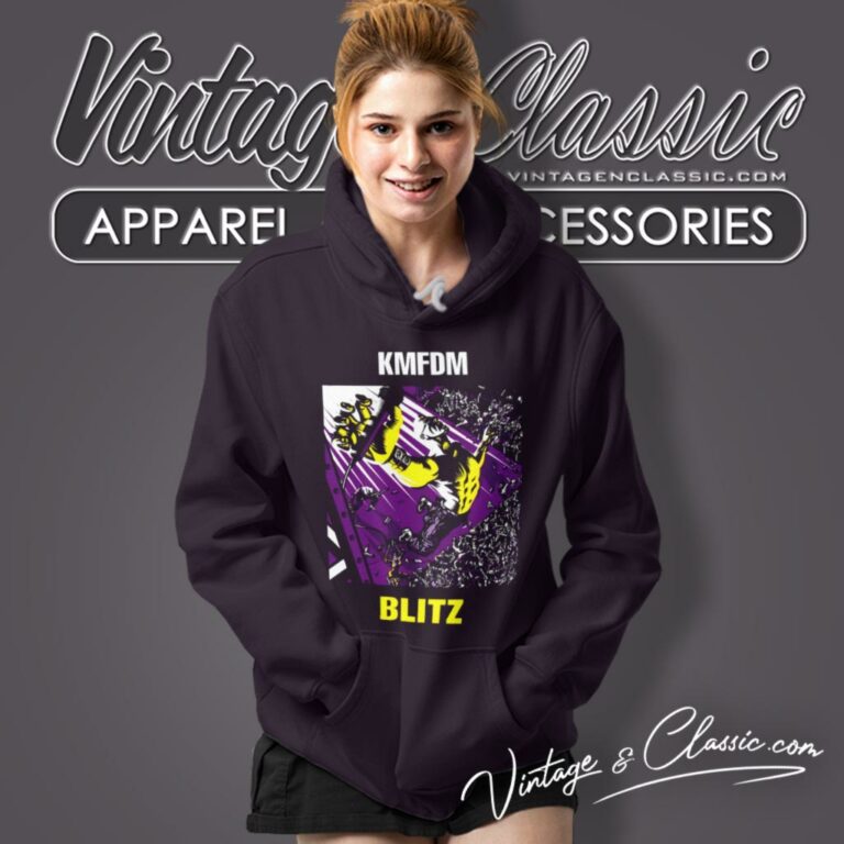 Kmfdm Blitz Hoodie Kmfdm Blitz Hoodie
