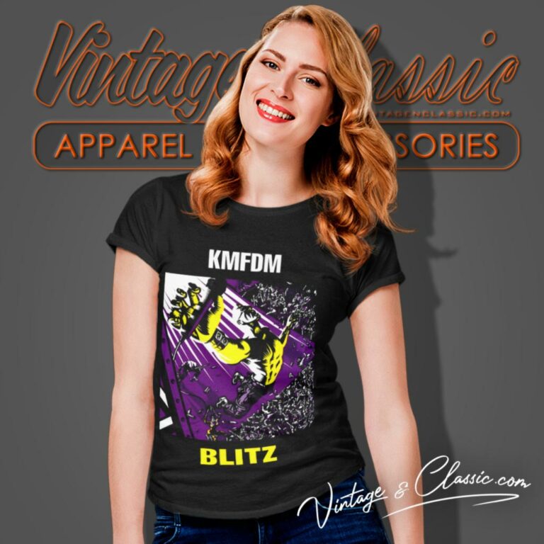 Kmfdm Blitz Women T Shirt Kmfdm Blitz Women T Shirt