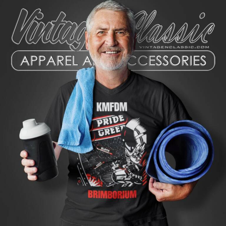 Kmfdm Brimborium V Neck TShirt Kmfdm Brimborium V Neck TShirt