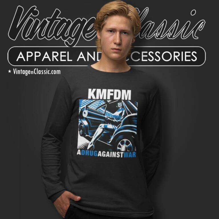 Kmfdm Drug Long Sleeve Tee Kmfdm Drug Long Sleeve Tee