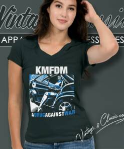 Kmfdm Drug V Neck TShirt