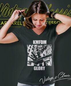 Kmfdm Glory V Neck TShirt