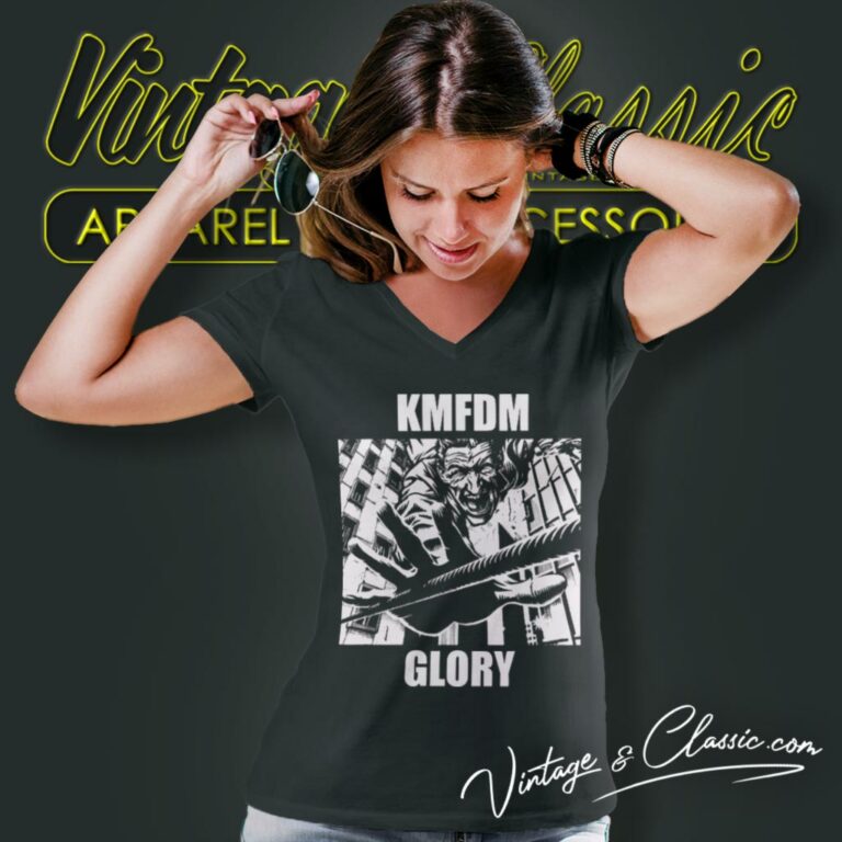 Kmfdm Glory V Neck TShirt Kmfdm Glory V Neck TShirt
