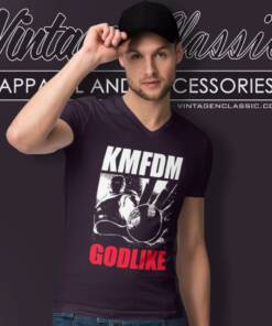 Kmfdm Godlike V Neck TShirt