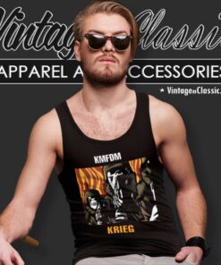 Kmfdm Krieg Tank Top Racerback