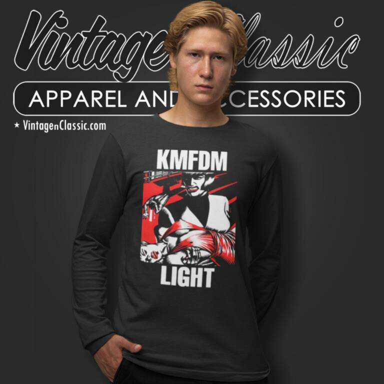 Kmfdm Light Long Sleeve Tee Kmfdm Light Long Sleeve Tee
