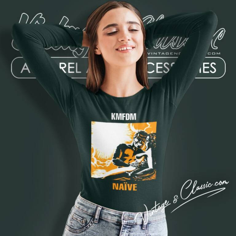 Kmfdm Naive Long Sleeve Tee Kmfdm Naive Long Sleeve Tee