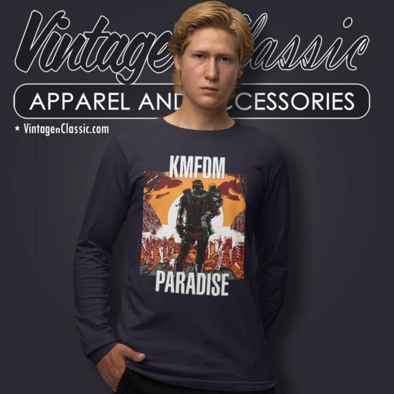 Kmfdm Paradise Long Sleeve Tee Kmfdm Paradise Long Sleeve Tee
