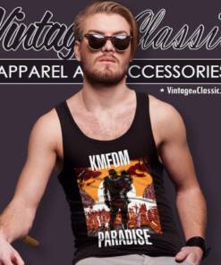 Kmfdm Paradise Tank Top Racerback