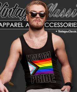 Kmfdm Pride Benefit Tank Top Racerback
