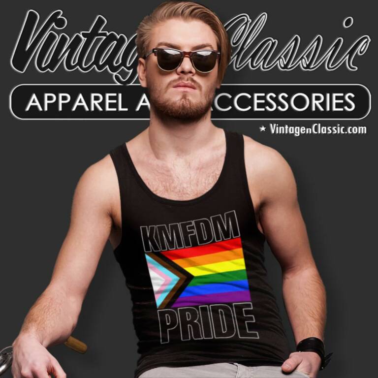 Kmfdm Pride Benefit Tank Top Racerback Kmfdm Pride Benefit Tank Top Racerback