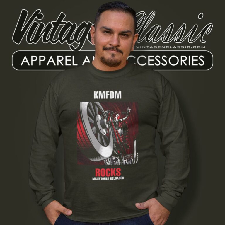 Kmfdm Rocks Long Sleeve Tee Kmfdm Rocks Long Sleeve Tee
