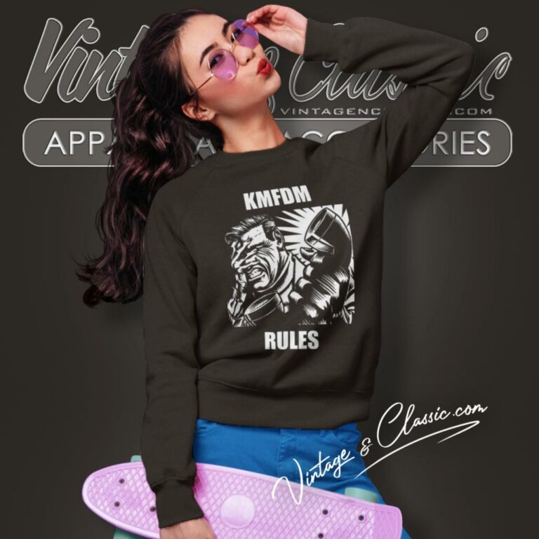 Kmfdm Rules Sweatshirt Kmfdm Rules Sweatshirt