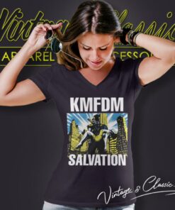 Kmfdm Salvation V Neck TShirt
