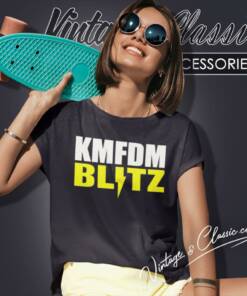 Kmfdm Shirt Blitz 10th Anniversary Women T Shirt