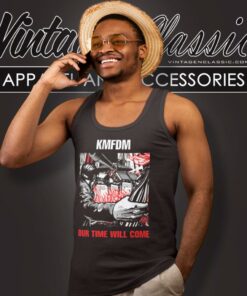 Kmfdm Shirt Our Time Will Come Tank Top Racerback
