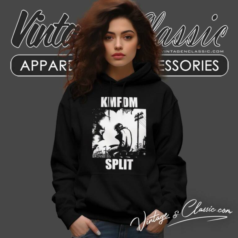 Kmfdm Split Hoodie Kmfdm Split Hoodie