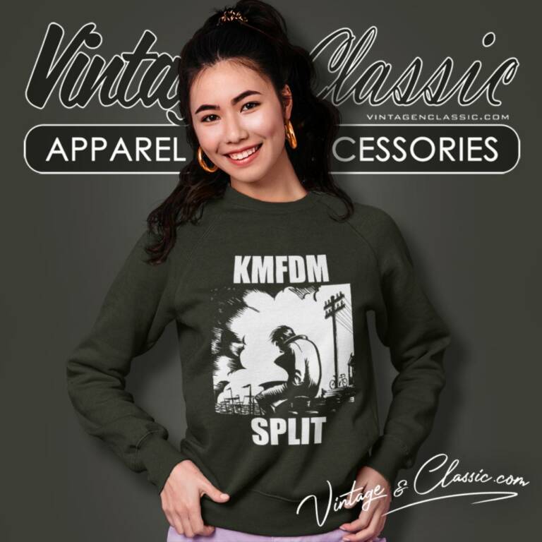Kmfdm Split Sweatshirt Kmfdm Split Sweatshirt