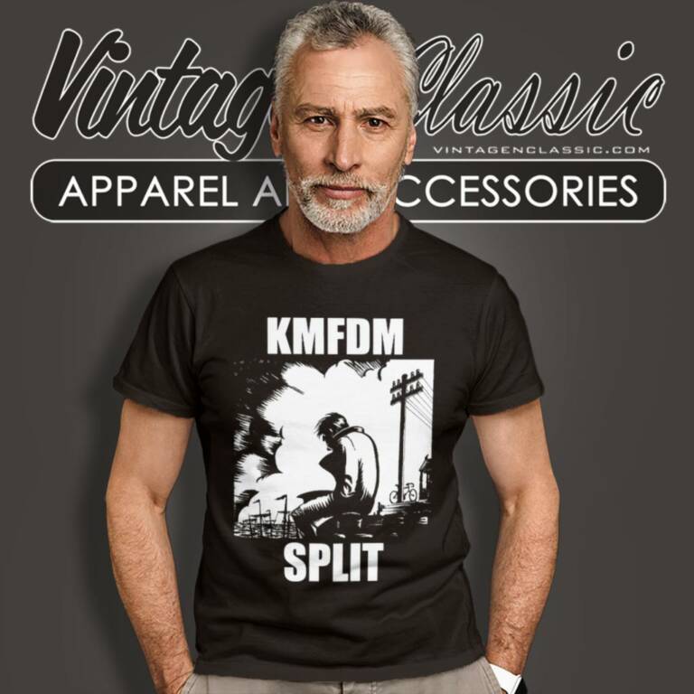 Kmfdm Split T Shirt Kmfdm Split T Shirt