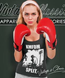 Kmfdm Split Tank Top Racerback