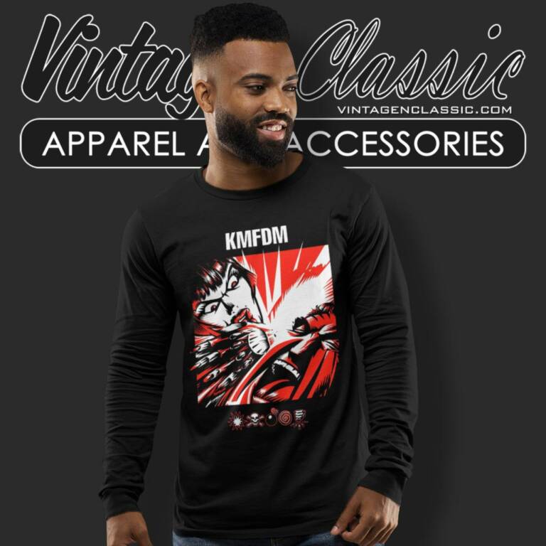 Kmfdm Symbols Long Sleeve Tee Kmfdm Symbols Long Sleeve Tee